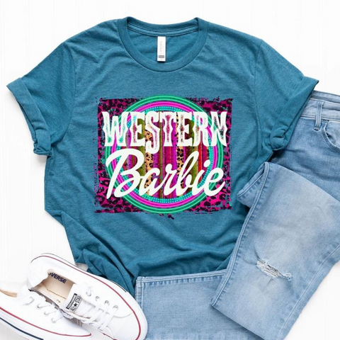 Western Barbie Graphic Tee