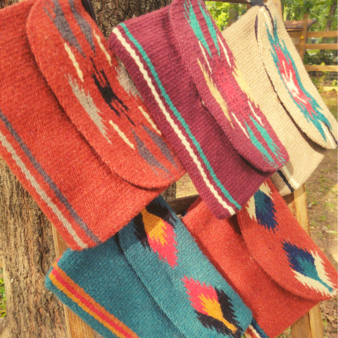 Saddle Blanket Wristlet Purse