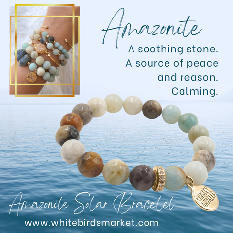 Amazonite Solar Bracelet